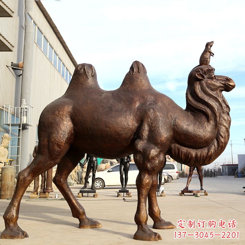 金华铸铜骆驼雕塑