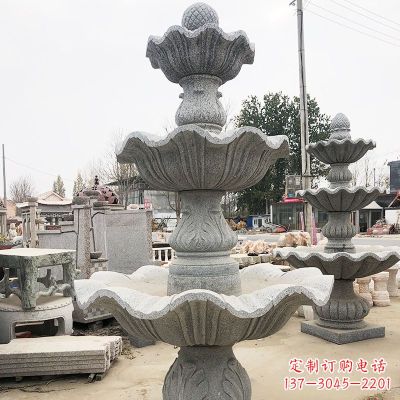 金华自然石雕流水喷泉