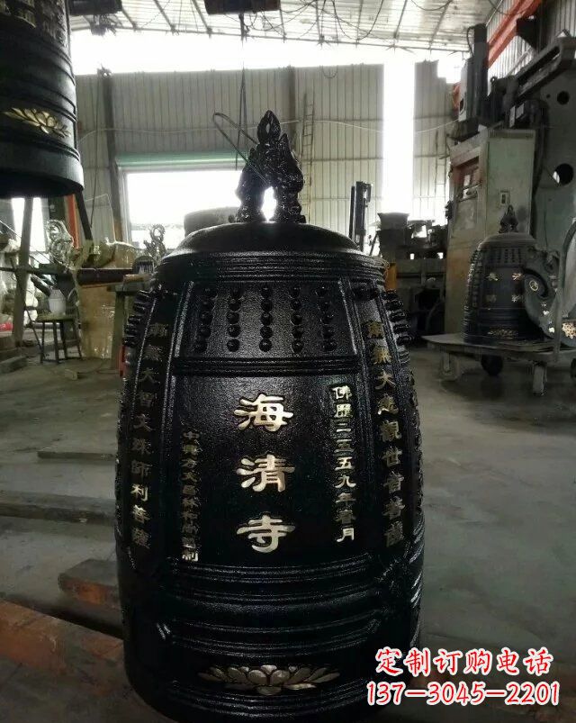 金华宗教庙宇铸铜钟
